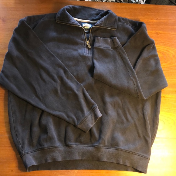 Tommy Bahama Challenge Quarter Zip Jacket Large - Picture 2 of 3